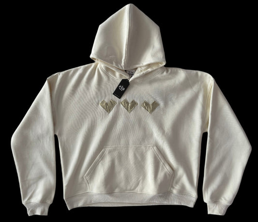 Pardesi Hoodie in Cream